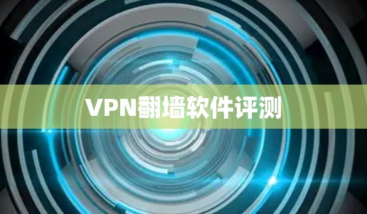 VPN翻墙软件评测