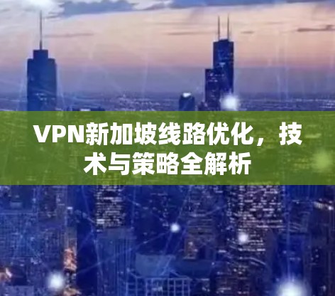 VPN新加坡线路优化，技术与策略全解析