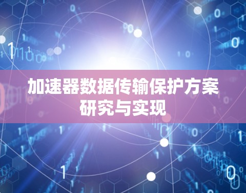 加速器数据传输保护方案研究与实现