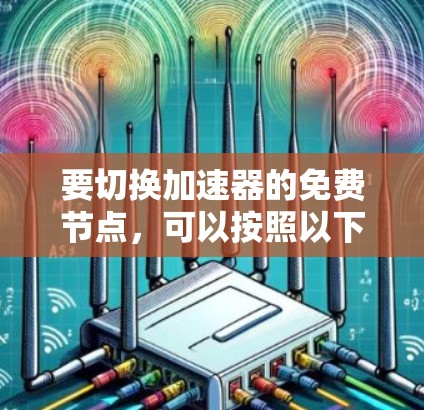 要切换加速器的免费节点，可以按照以下步骤操作