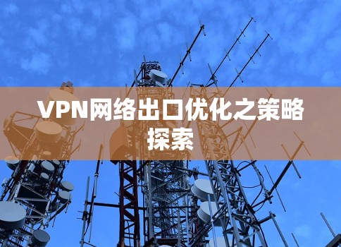 VPN网络出口优化之策略探索