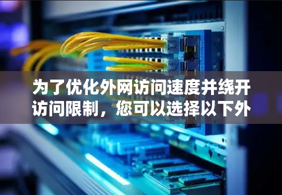 为了优化外网访问速度并绕开访问限制，您可以选择以下外网访问加速器，根据您的技术水平和需求进行配置