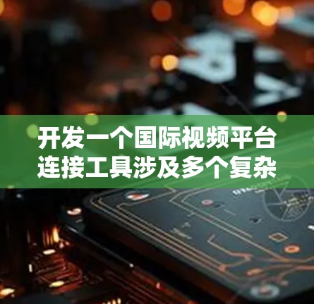 开发一个国际视频平台连接工具涉及多个复杂的步骤和考虑因素。以下是一个有条理的解决方案，帮助你从需求分析到实际开发的整个过程