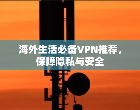 海外生活必备VPN推荐，保障隐私与安全
