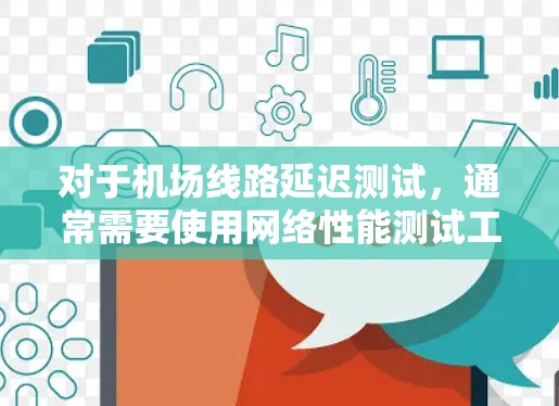 对于机场线路延迟测试，通常需要使用网络性能测试工具来监控和分析网络延迟、丢包率、带宽等参数。以下是一些常用的工具和方法，可以帮助进行机场线路延迟测试