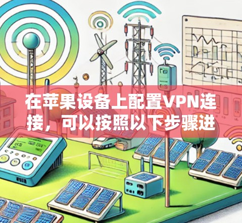 在苹果设备上配置VPN连接，可以按照以下步骤进行