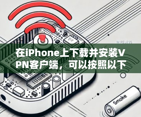 在iPhone上下载并安装VPN客户端，可以按照以下步骤操作