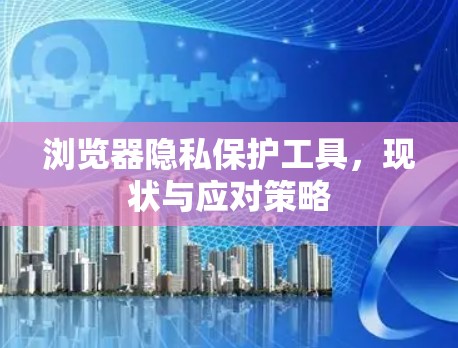 浏览器隐私保护工具，现状与应对策略