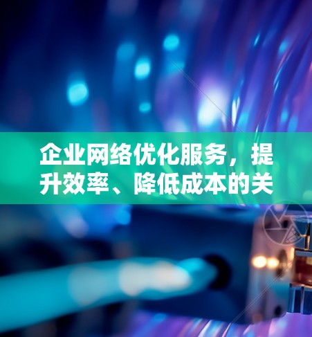 企业网络优化服务，提升效率、降低成本的关键