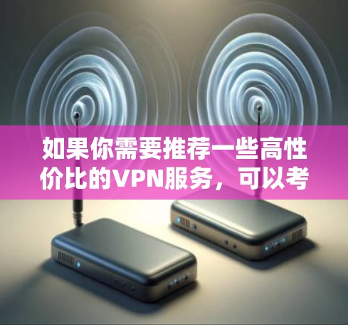 如果你需要推荐一些高性价比的VPN服务，可以考虑以下几家知名且受欢迎的VPN提供商，它们在速度、安全性和隐私保护方面都有较好的表现