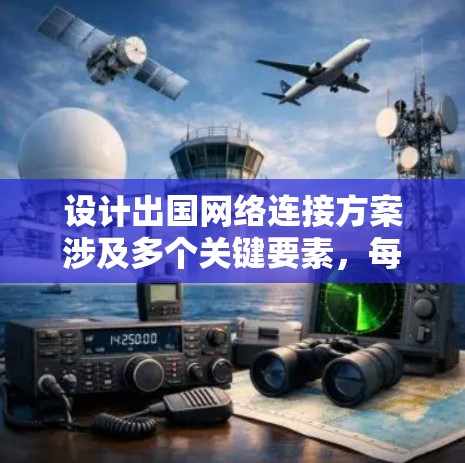 设计出国网络连接方案涉及多个关键要素，每个要素都需要详细考虑以确保方案的有效性和可行性。以下是一个结构化的方案设计，结合了技术、安全、成本和用户需求等多方面因素