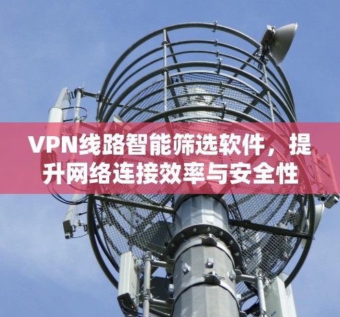 VPN线路智能筛选软件，提升网络连接效率与安全性的技术突破