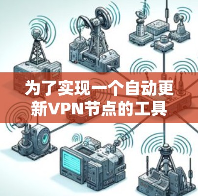 为了实现一个自动更新VPN节点的工具，可以按照以下步骤进行