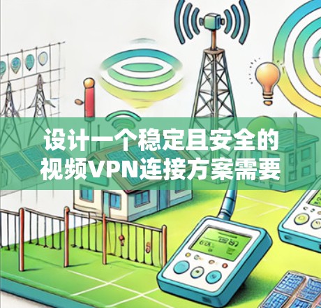 设计一个稳定且安全的视频VPN连接方案需要综合考虑多个方面，以下是一个结构化的方案